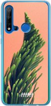 Huawei P20 Lite (2019) Hoesje Transparant TPU Case - Waving plant #ffffff