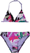 O'Neill Bikini Set Girls Venice Beach Party Purple With 140 - Purple With 82% Gerecycled Polyamide, 18% Elastaan Medium Coverage