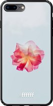 iPhone 7 Plus Hoesje TPU Case - Rouge Floweret #ffffff