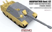 1:35 MENG SPS071 Jagdpanther Ausf. G2 Heavy Tank - Destroyer Hull Resin onderdeel