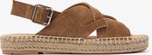 VIA VAI Mondi Libre Espadrilles - Bruin - Maat 38