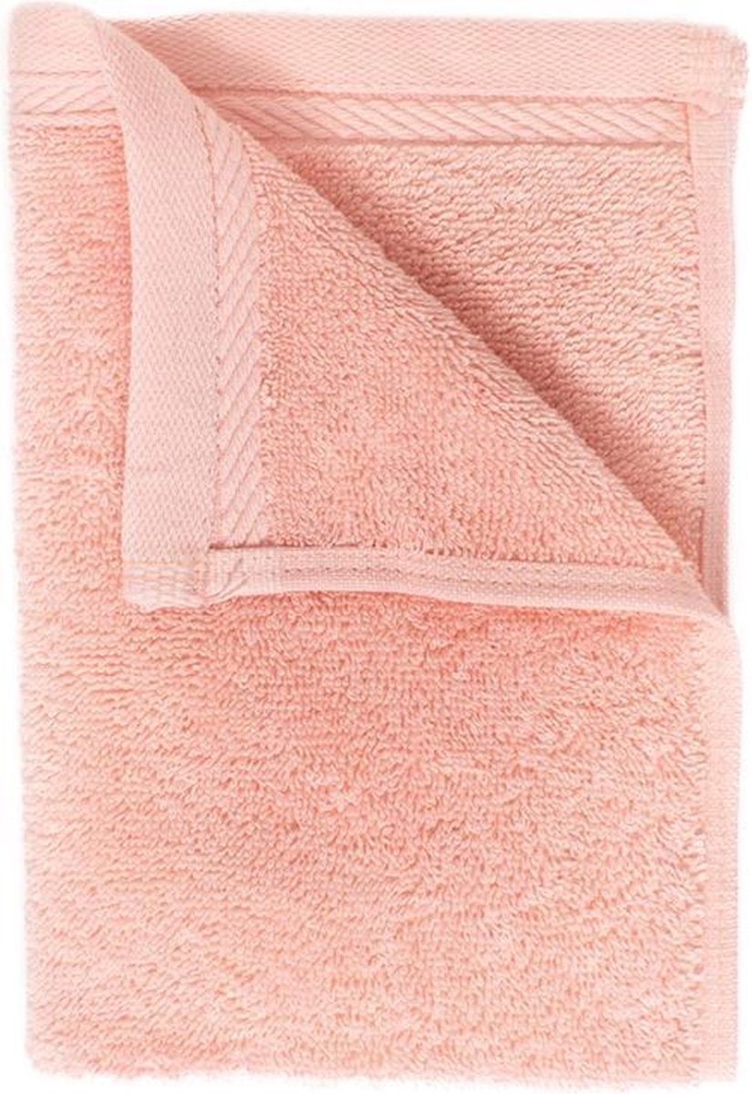The One Organic Gastendoekjes Zalm Roze 30x50cm 5 stuks