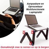 Aanpasbare en Opvouwbaar Multifunctionele Laptoptafel