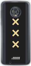 6F hoesje - geschikt voor Motorola Moto G6 -  Transparant TPU Case - Ajax Europees Uitshirt 2020-2021 #ffffff
