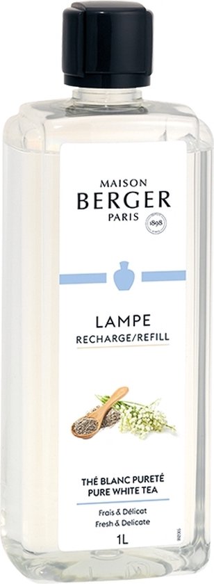 Onenigheid Glans Jong Lampe Berger Huisparfum 1L Thé Blanc Pureté / Pure White Tea | bol.com