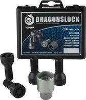 Dragonslock Rim Lock - Set de verrouillage de roue Mini Mini à partir de 2007 - Galvanisé - Revêtement Zwart - Meilleur choix
