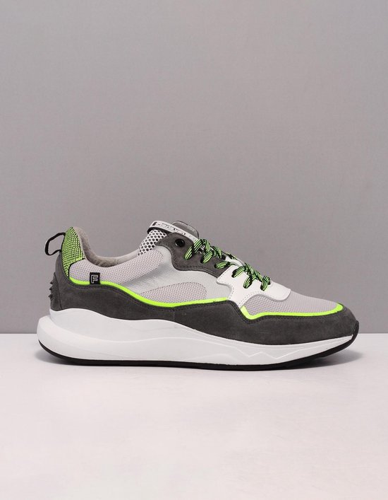 Floris van Bommel Mannen Suède Lage sneakers / Herenschoenen 16384 - Grijs  - Maat 43.5 | bol.com