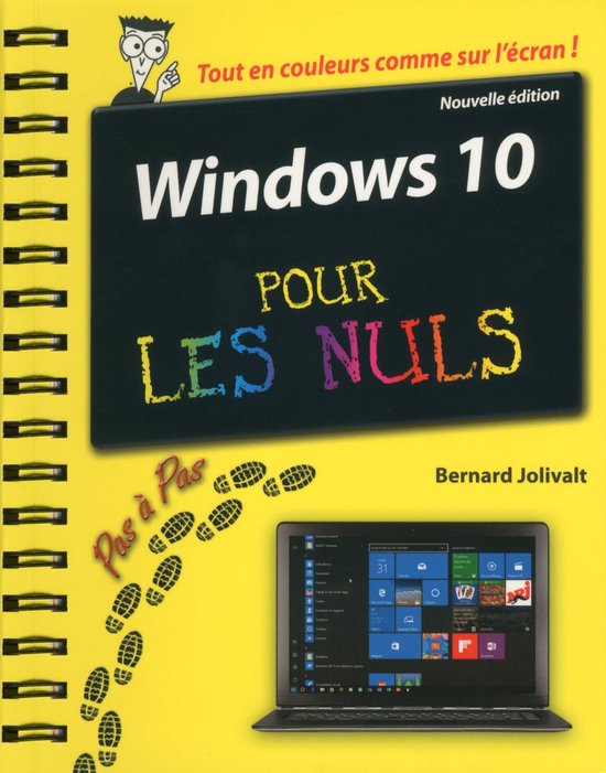 Pas à pas pour les nuls - Windows 10 Pas à Pas Pour les Nu ... - cover