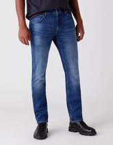 Wrangler Jeans - Greensboro Hard Edge Blauw (Maat: 36/34)