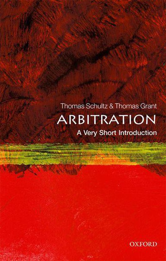 Very Short Introductions - Arbitration - cover