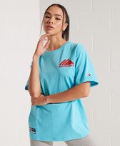 Superdry Dames tshirt Mountain Superdry Dames tshirt Mono Mini T-shirt