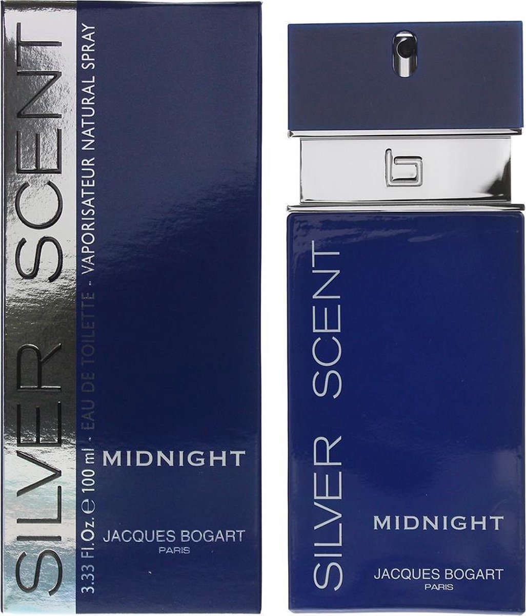 Herenparfum Jacques Bogart EDT Silver Scent Midnight 100 ml
