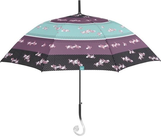 Falcone golfparaplu lichtblauw automaat windproof