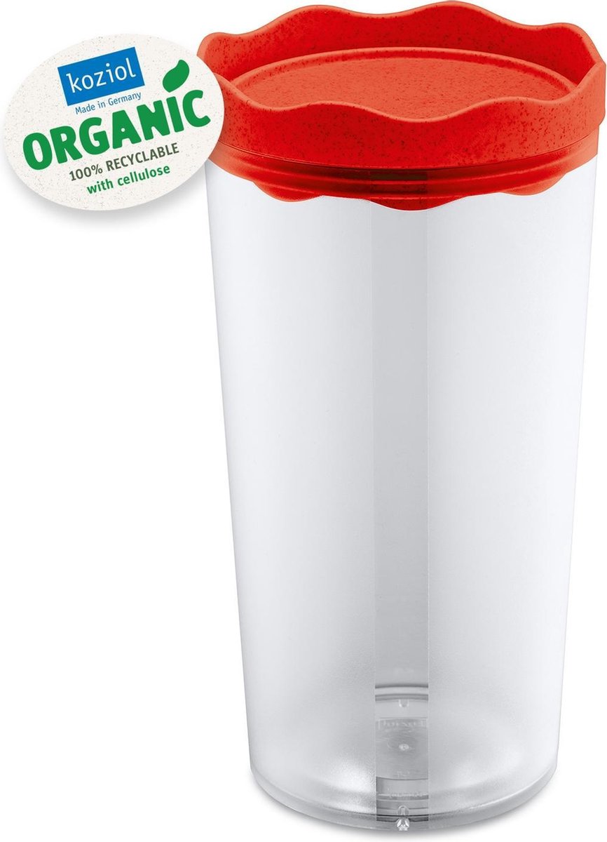 Voorraadpot, 1 L, Organic Rood - Koziol | Prince L