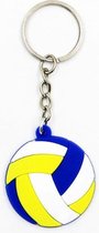 Akyol - Volleybal Sleutelhanger - Volleybal - Volleyballer - Leuke kado voor iemand die van volleyballen houd - 2,5 x 2,5 CM