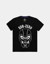 Mortal Kombat Heren Tshirt -S- Scorpion Zwart