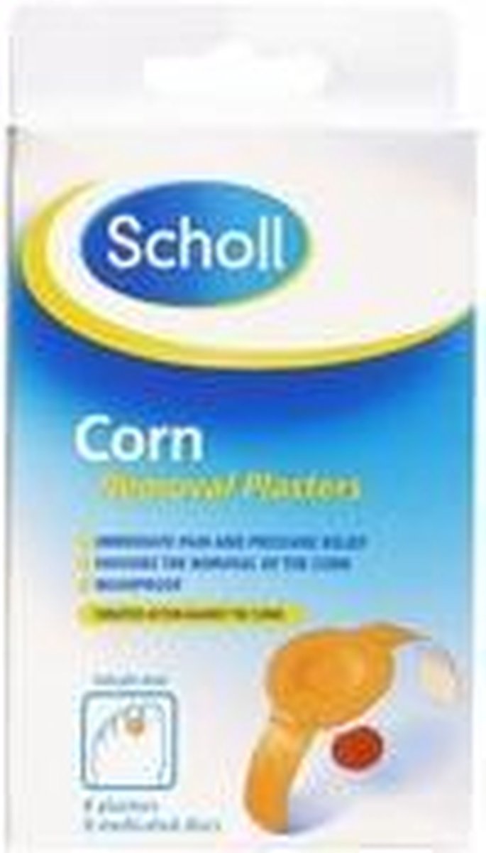 Scholl Corn Removal Plasters ( 8 + 8 Pcs )
