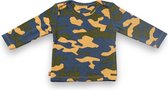 Frogs and Dogs - Shirt uflage Mini - Camouflage - Maat 104 - Jongens