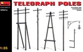 1:35 MiniArt 35541A Telegraph Poles Plastic kit