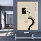 Das Triadische Ballett Bauhaus Poster - 21x30cm Canvas - Multi-color