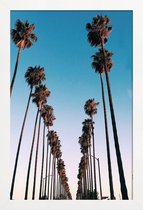 JUNIQE - Poster met houten lijst Wanna Be in LA by @samfn -13x18