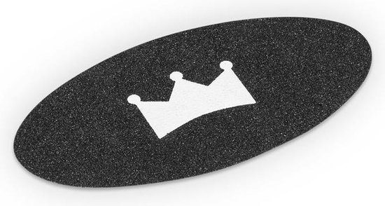 Foto: Griptape voor balance board indoorboard kunststof 2 stuks ovaal