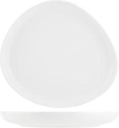 Gourmet Lys Dinerbordje - Ondertas - Broodbordjed - Plat - Ei-Vormig - Ø 24cm