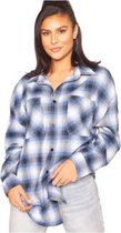 Checkered blouse  blauw