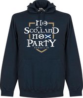 No Scotland No Party Hoodie - Navy - S