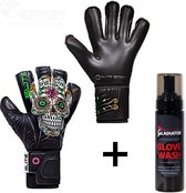 Elite Calavera Keepershandschoenen + Gladiator Sports Handschoenenreiniger Wash - Maat 10