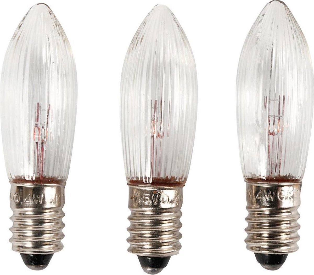LED lampen, H: 45 mm, d 15 mm, 3 stuk/ 1 doos
