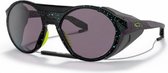 Oakley Clifden Odyssey Collection/ Black Green Purple Splatter/ Prizm Grey - OO9440-17