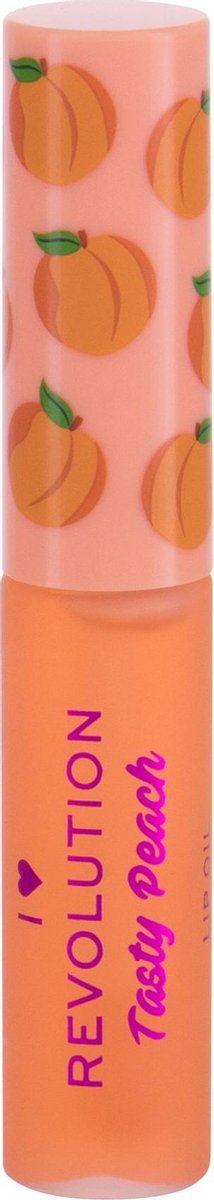 Makeup Revolution - I♥Revolution Tasty Peach Lip Oil Peach Juice - Péče o rty (L)