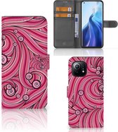 Hoesje ontwerpen Xiaomi Mi 11 GSM Hoesje Swirl Pink