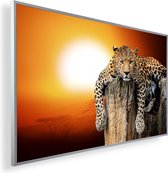 Infrarood Verwarmingspaneel 450W met fotomotief een Smart Thermostaat (5 jaar Garantie) - Leopard Leopard 62