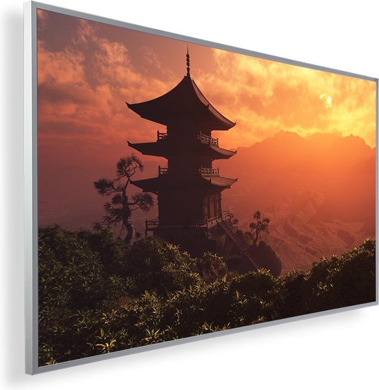 Infrarood Verwarmingspaneel 300W met fotomotief en Smart Thermostaat (5 jaar Garantie) - Schilderij China 126