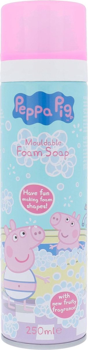 FRAGRANCES FOR CHILDREN - Peppa Mouldable Foam Soap Bath Foam - 250ML