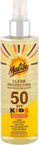 Malibu - Kids Clear Protection SPF50 - Dětský opalovací sprej (L)