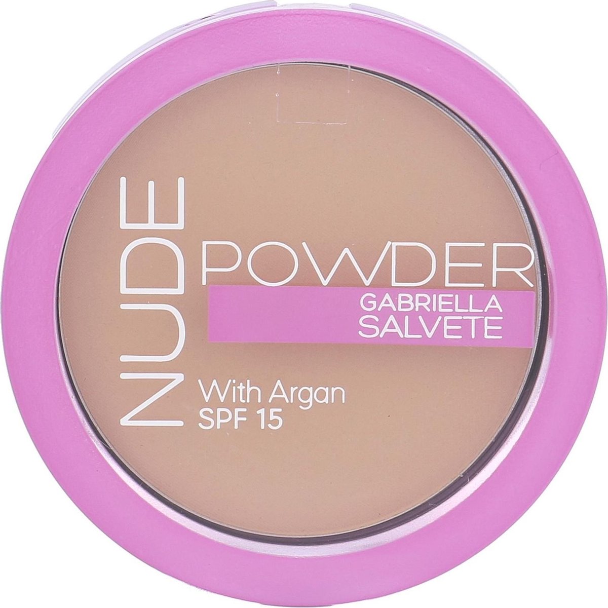 Gabriella Salvete - Nude Powder SPF15 - Kompaktní pudr 8 g 04 Nude Beige -