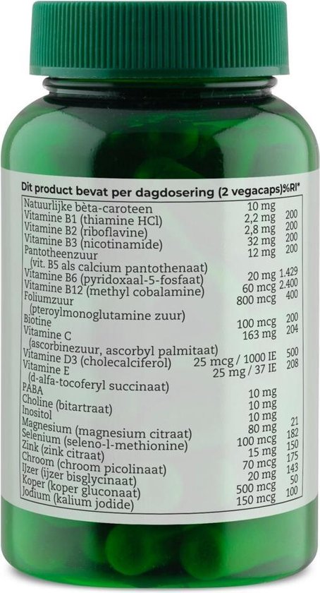 taal Klein binnen AOV 106 Multi Zwangerschap - 60 vegacaps - Multivitaminen -  Voedingssupplementen | bol.com