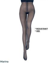 Le bourget panty Couture Collant Résistant 30D Marina-XL