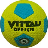Voetbal Vittali #5 | geel