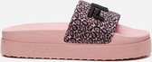 Fila Morro Bay Zeppa slippers roze - Maat 39