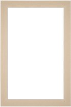 Your Decoration  Passe-Partout - Kadermaat 60x90 cm - Fotomaat 54x84 cm - Beige