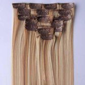 Clip in hairextensions 7 set straight blond - P27/613