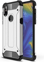 Magic Armor TPU + PC Combinatie Case voor Xiaomi Mix 3 (zilver)