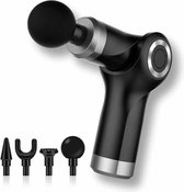 Fascia Gun Pocket Electric Shock Gun Spiermassage Gun, Specificatie: Vouwen (Zwart)-Zwart