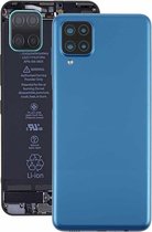 Batterij Back Cover voor Samsung Galaxy A12 (Blauw)