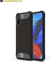Magic Armor TPU + PC combinatie Case voor Huawei Nova 5 (zwart)
