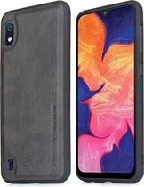 Voor Galaxy A10 Diaobaolee schokbestendig PU + TPU beschermhoes (zwart)